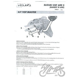 STELAŻ KUFRA TYŁ SHAD DO SUZUKI BANDIT