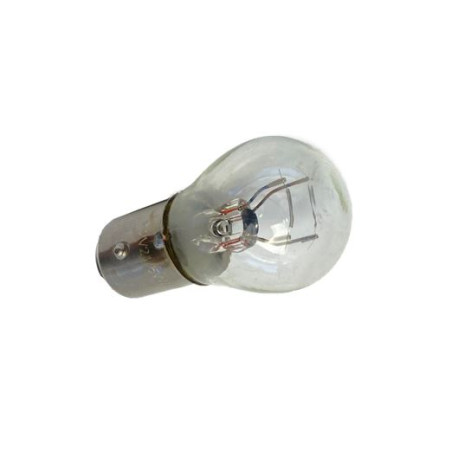ŻARÓWKA LAMPY TYŁ 12V 21/5W, DWUWŁÓKNOWA BAY15D - BIAŁA HOMOLOGACJA