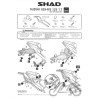STELAŻ KUFRA TYŁ SHAD DO SUZUKI GSX-S 125