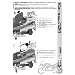 STELAŻ KUFRA TYŁ SHAD DO SUZUKI V-STROM DL