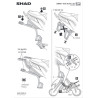 STELAŻ KUFRA BOCZNEGO 3P SHAD DO BMW F900 R/XR