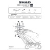 STELAŻ KUFRA TYŁ SHAD DO BMW G310GS 17-18