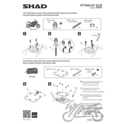 MOCOWANIE SHAD PIN SYSTEM DO KTM