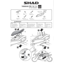 STELAŻ KUFRA TYŁ SHAD DO YAMAHA FAZER FZ8 800