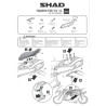 STELAŻ KUFRA TYŁ SHAD DO YAMAHA FAZER FZ8 800