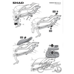 STELAŻ KUFRA TYŁ SHAD DO YAMAHA FAZER FZ8 800