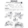 STELAŻ KUFRA TYŁ SHAD DO YAMAHA XSR 125