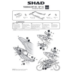 STELAŻ KUFRA TYŁ SHAD DO YAMAHA MT 09