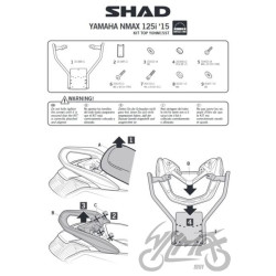 STELAŻ KUFRA TYŁ SHAD DO YAMAHA N MAX 125i 2015
