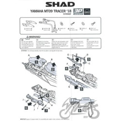 STELAŻ KUFRA BOCZNEGO 3P SHAD DO YAMAHA TRACER 900