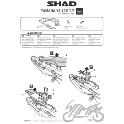 STELAŻ KUFRA TYŁ SHAD DO YAMAHA YS 125