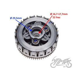 SPRZĘGŁO SILNIK LF120 KPL