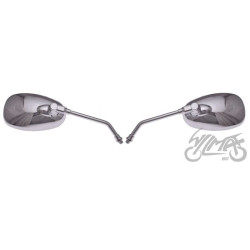 LUSTERKO MP315 OWAL CHROM DUŻE M10 CN