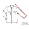 KURTKA LETNIA DOWN TOWN LEOSHI SZARA 5XL