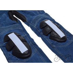 SPODNIE FASTER JEANS BLUE LEOSHI ROZM.36