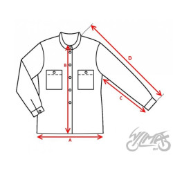 KOSZULA MOTOCYKLOWA LEOSHI CZERWONA 3XL
