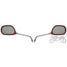 LUSTERKO OWAL CZERWONE M8 MP101