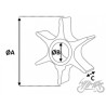 WIRNIK POMPY WODY DO JOHNSON EVINRUDE MARINE