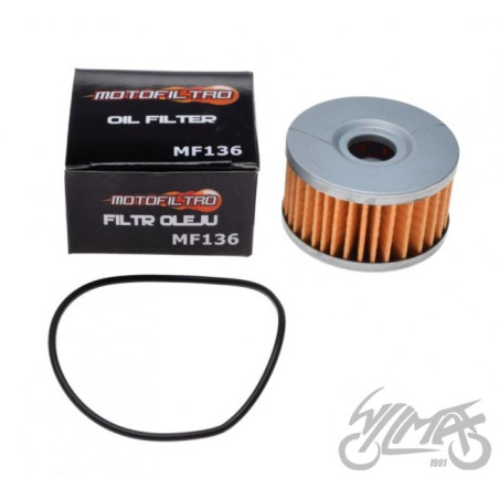 FILTR OLEJU MF136 (HF136) MOTOFILTRO 16510-38240