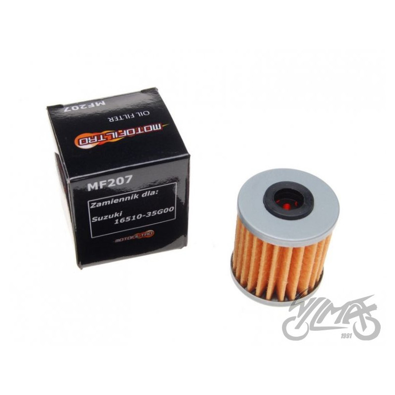 FILTR OLEJU MF207 (HF207) MOTOFILTRO 16510-35G00
