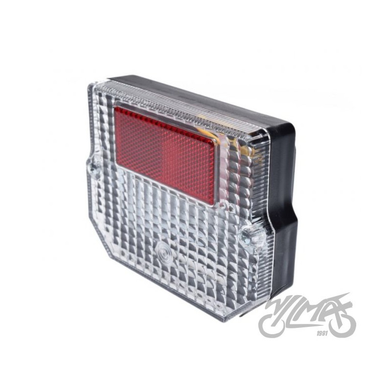 LAMPA TYŁ MZ KWADRAT BIAŁY KLOSZ