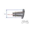 KRÓCIEC GAŹNIKA MZ250/251 DO GAŹNIKA BING