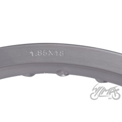 OBRĘCZ KOŁA 18x1,85 TYŁ 36 SZPRYCH ALUMINIUM