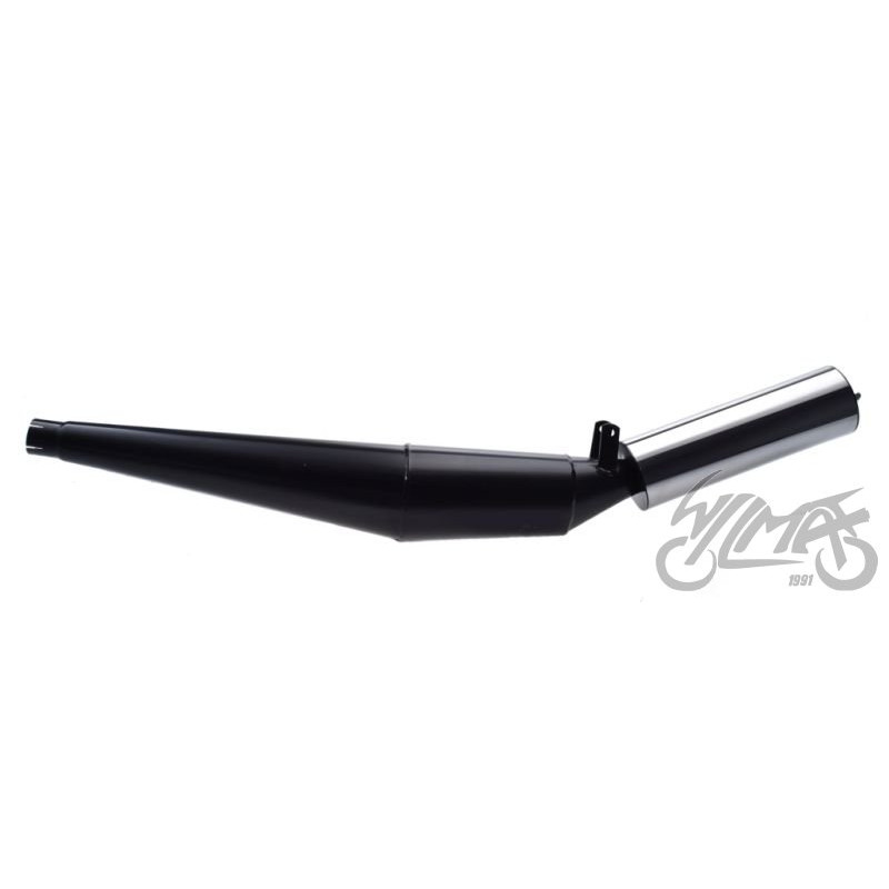 TŁUMIK ETZ MZ150 SPORT KOŃCÓWKA CHROM
