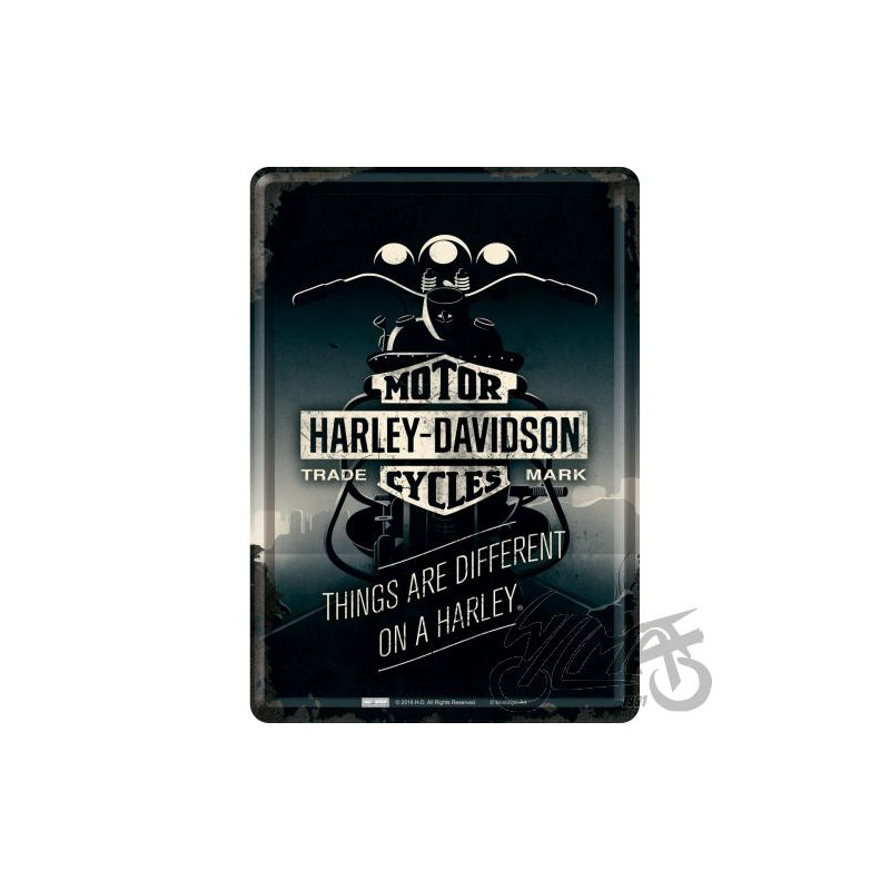POCZTÓWKA 14X10cm HARLEY DAVIDSON TH 10319