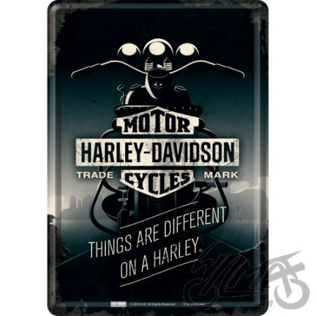 POCZTÓWKA 14X10cm HARLEY DAVIDSON TH 10319