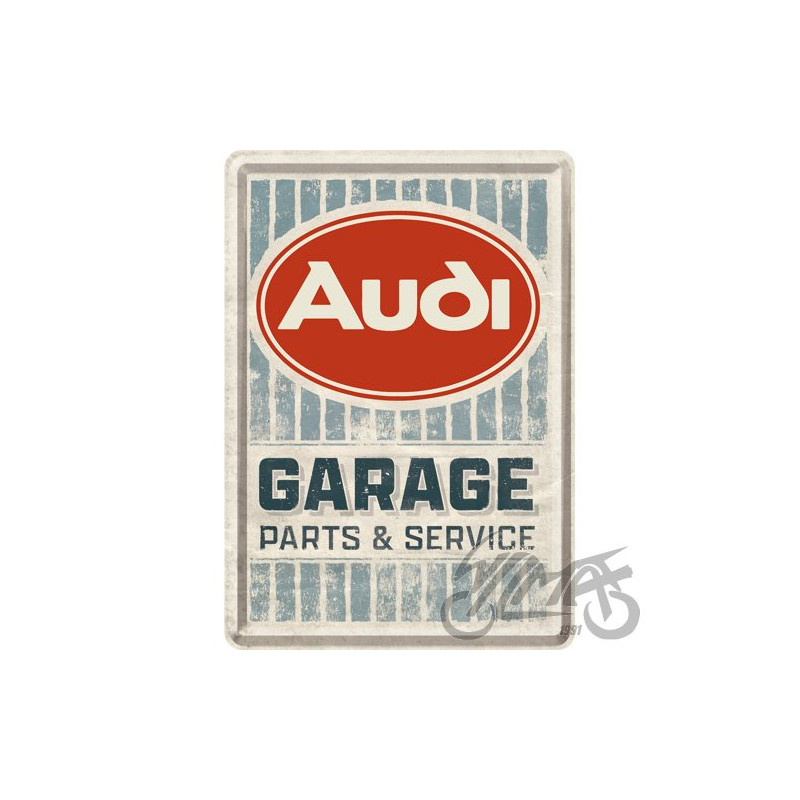 POCZTÓWKA 14X10cm AUDI GARAGE 10339