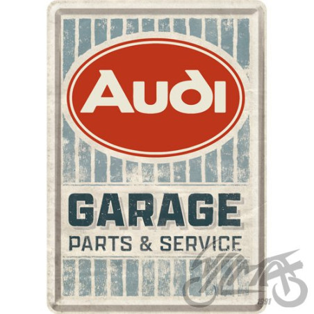 POCZTÓWKA 14X10cm AUDI GARAGE 10339