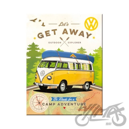 MAGNES VW BULLI LET GET AWAY 14330