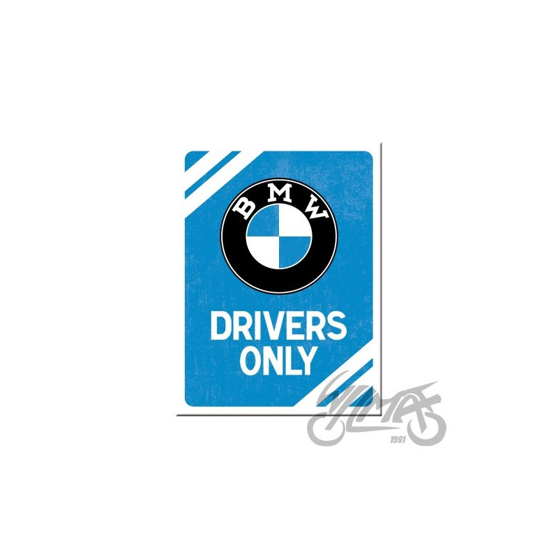 MAGNES BMW DRIVERS ONLY BLUE 14369