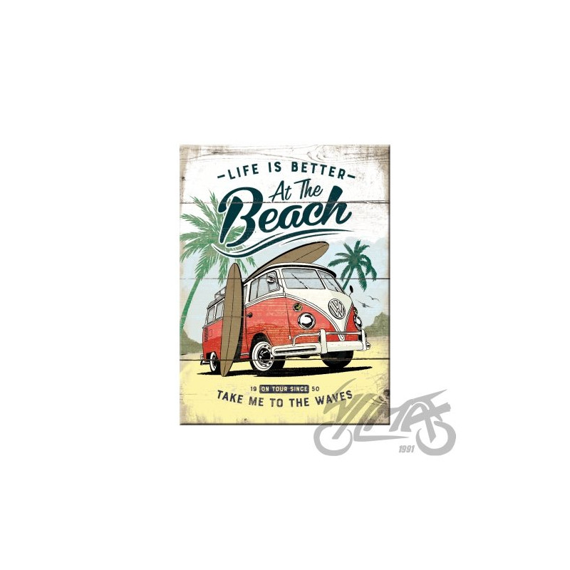 MAGNES VW BULLI BEACH 14376