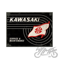 MAGNES KAWASAKI TANK LOGO 14382