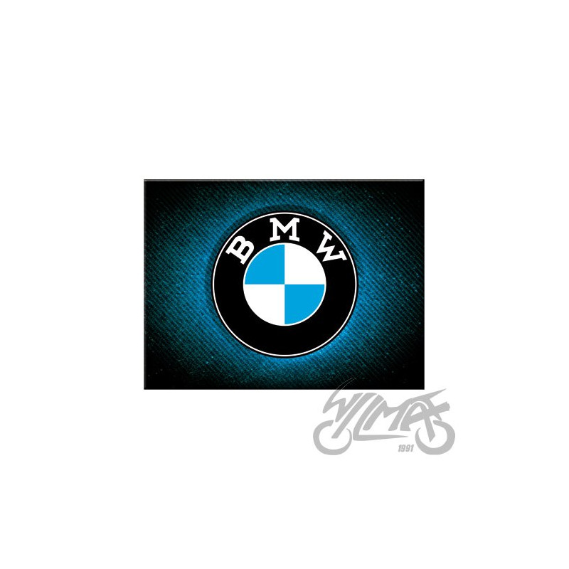 MAGNES BMW LOGO BLUE SHINE 14385
