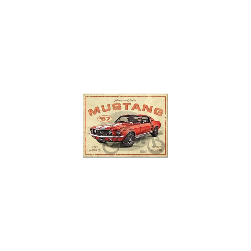 MAGNES FORD MUSTANG GT 1967 14402