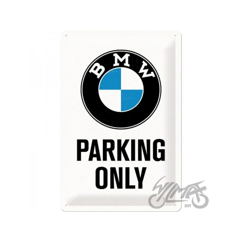 TABLICA PLAKAT 20x30 BMW PARKING ONLY 22241