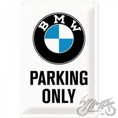 TABLICA PLAKAT 20x30 BMW PARKING ONLY 22241