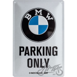 TABLICA PLAKAT 20x30 BMW PARKING ONLY 22241