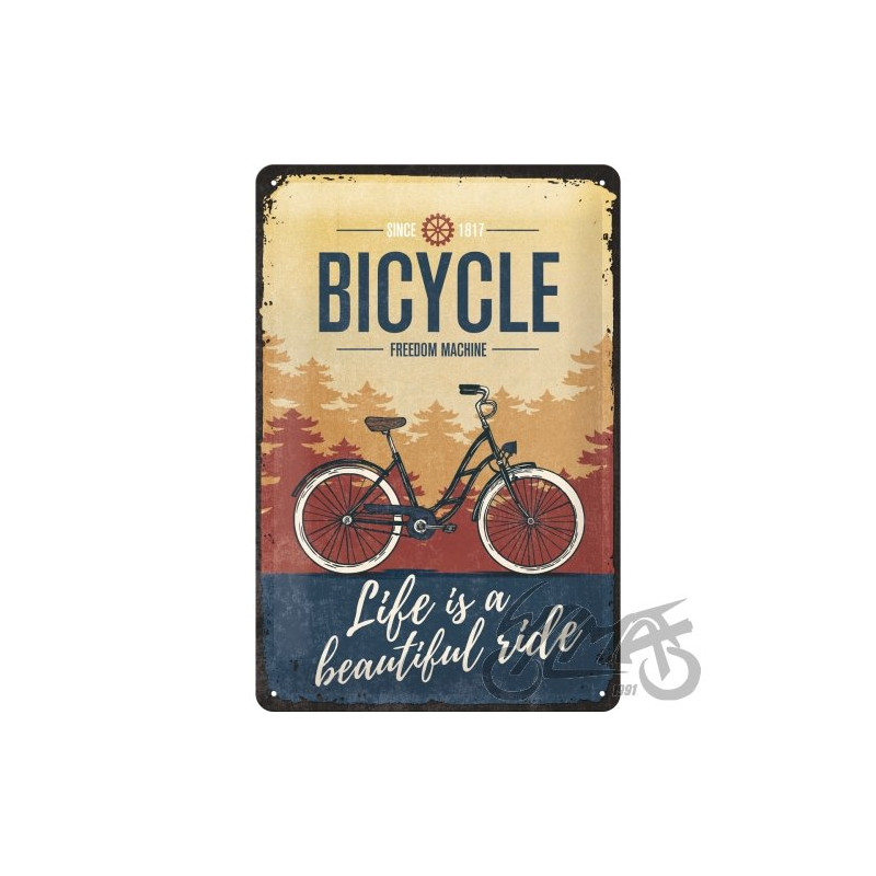 TABLICA PLAKAT 20x30 BICYCLE RIDE 22293