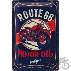 TABLICA PLAKAT 20x30 ROUTE 66 MOTOR OIL 22315
