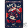 TABLICA PLAKAT 20x30 ROUTE 66 MOTOR OIL 22315