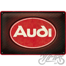 TABLICA PLAKAT 20x30 AUDI RED SHINE22326
