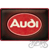 TABLICA PLAKAT 20x30 AUDI RED SHINE22326
