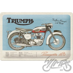 TABLICA PLAKAT 20x30 TRIUMPH BONNEVILLE 22332