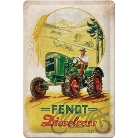 TABLICA PLAKAT 20x30 FENDT DIESELROSS 22345