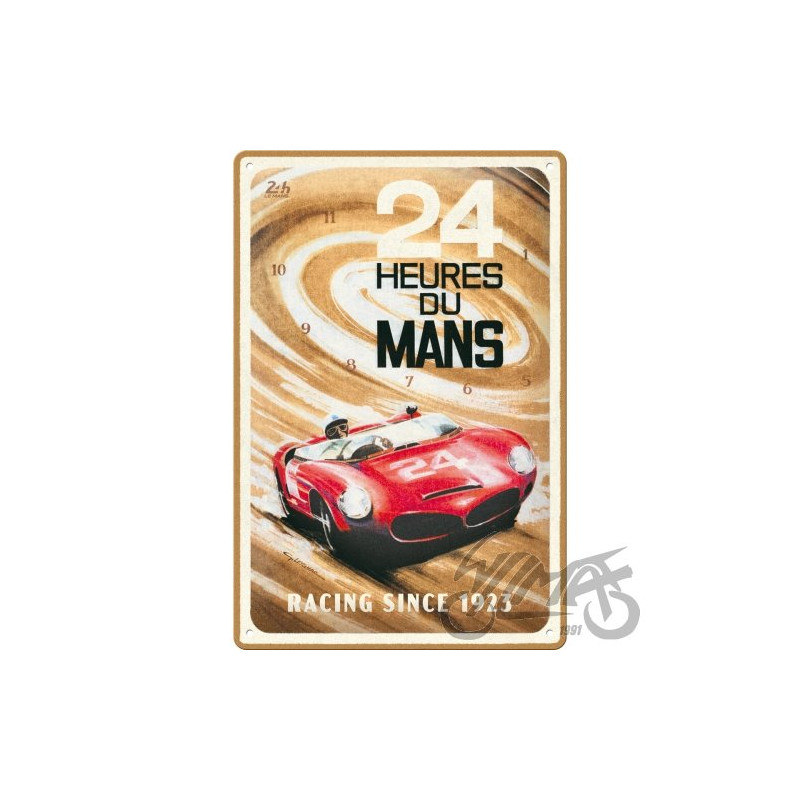 TABLICA PLAKAT 20x30 24h LE MANS RED CAR 22395