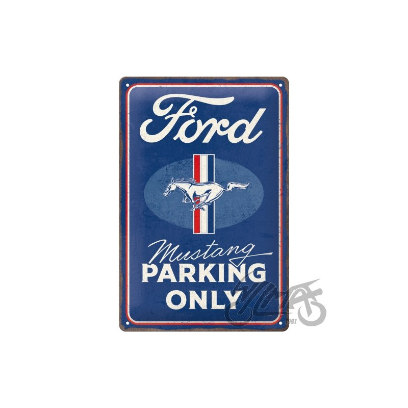 TABLICA PLAKAT 20x30 FORD MUSTANG PARKING 22398